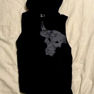 The Rock collection sleeveless hoodie